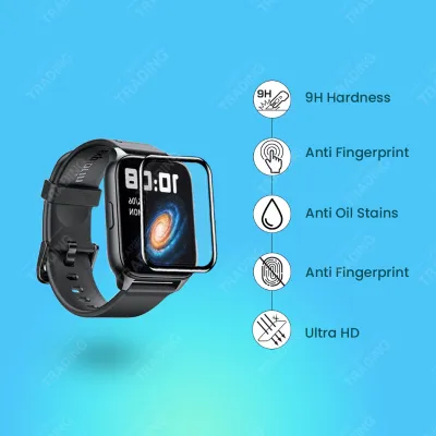 Oraimo 4 Plus OSW 801 Smart Watch Full Coverage Plastic Screen Protector